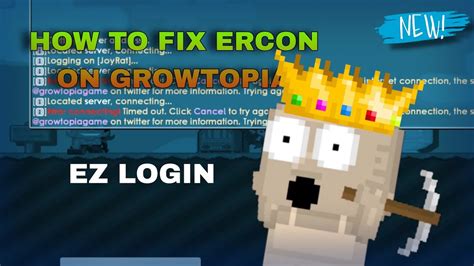 growtopia lost growid|How to Fix Error Connecting in Growtopia .